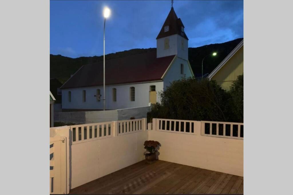 Peddastova In The Heart Of Fishing Village Skopun Exterior foto